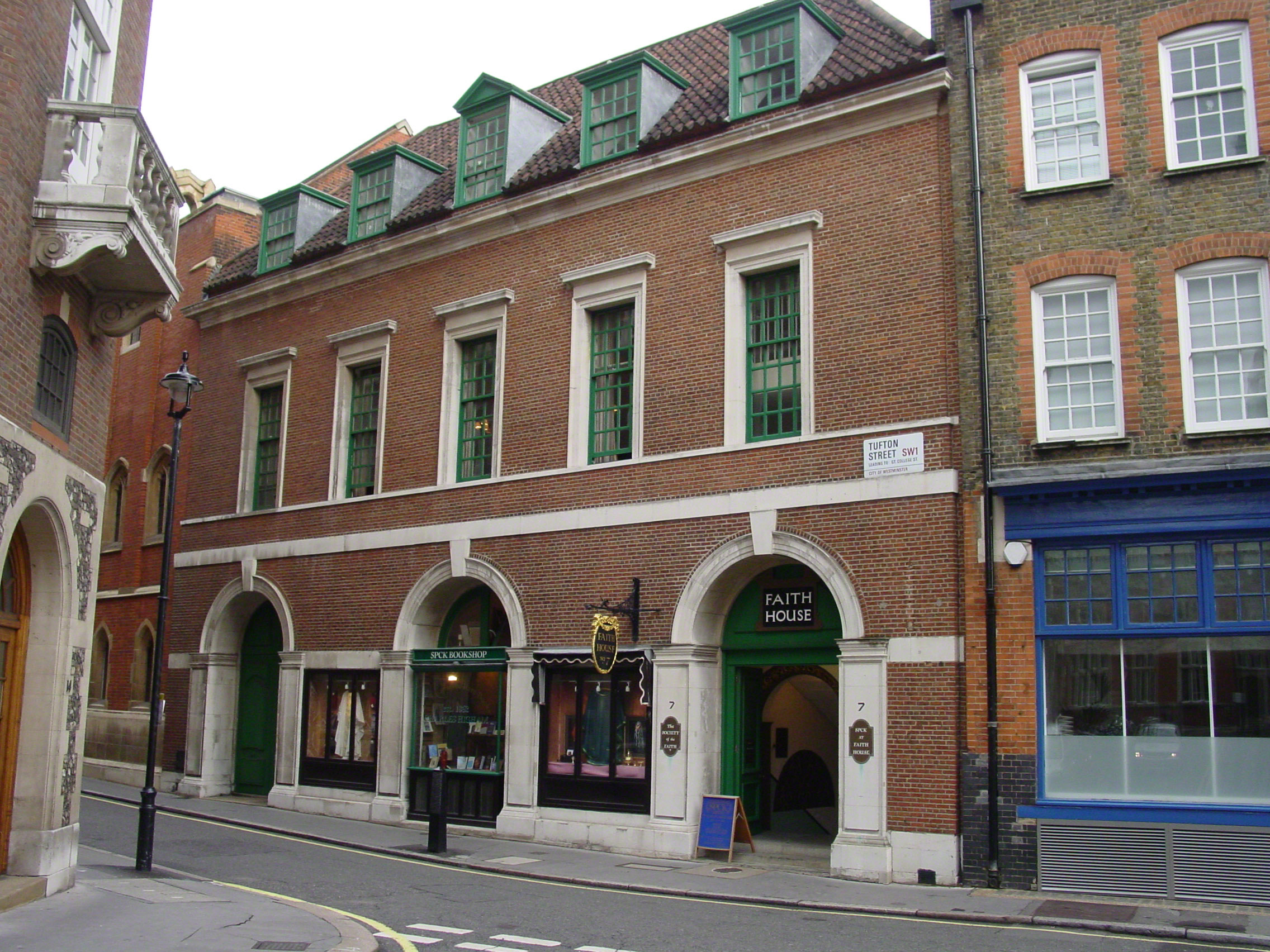 St. John's Institute, Tufton Street (now Church Union Faith House)