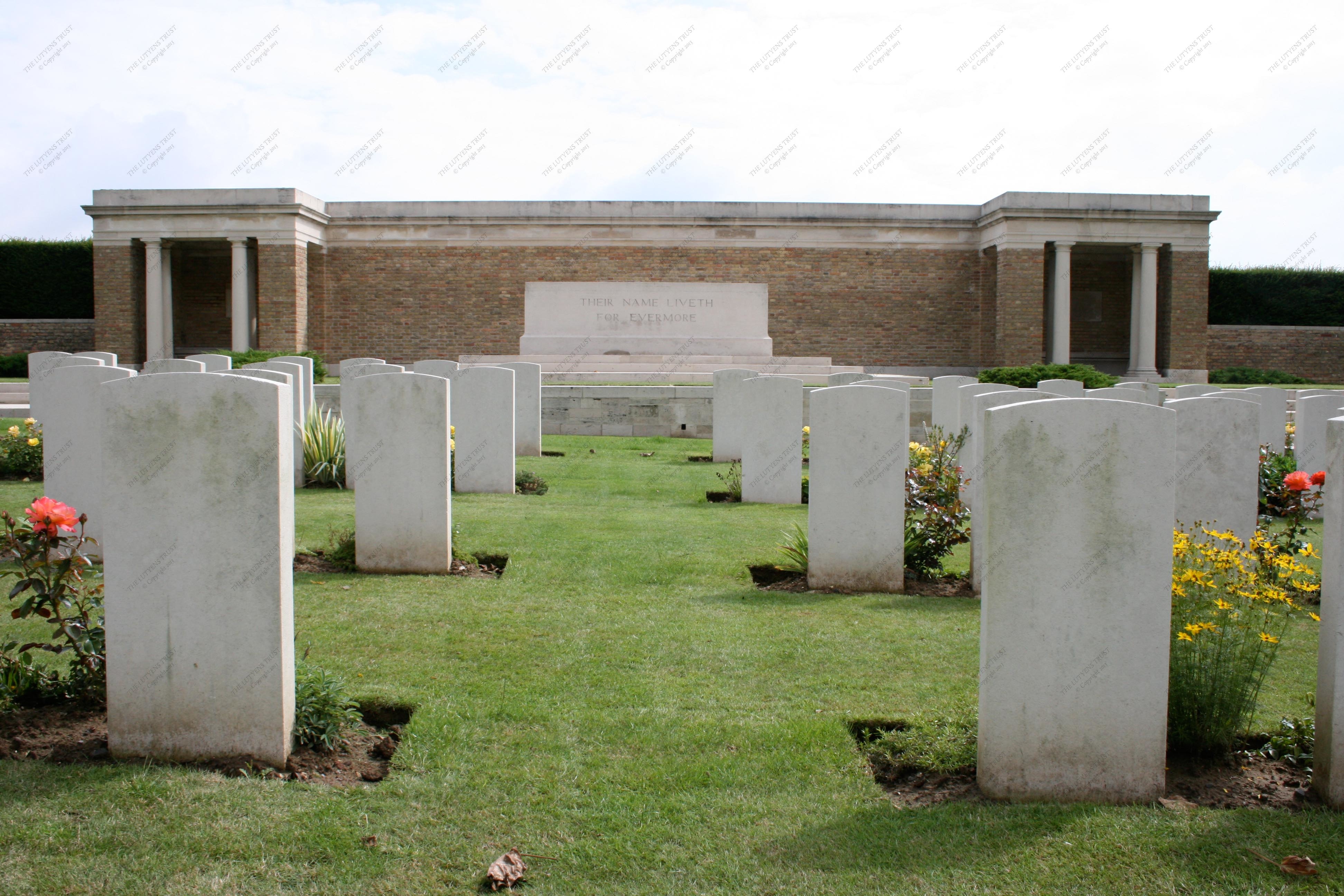 Chauny Communal Cemetery British Extension
